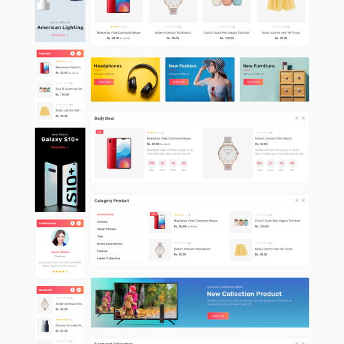 ecommerce website