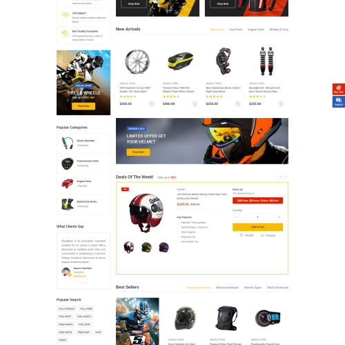 parts website